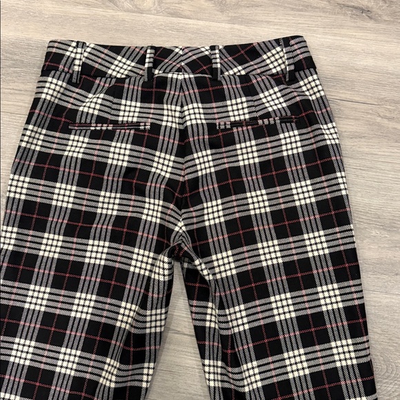 Raffaello Rossi Black and White Checkered Pants - Picture 6 of 7